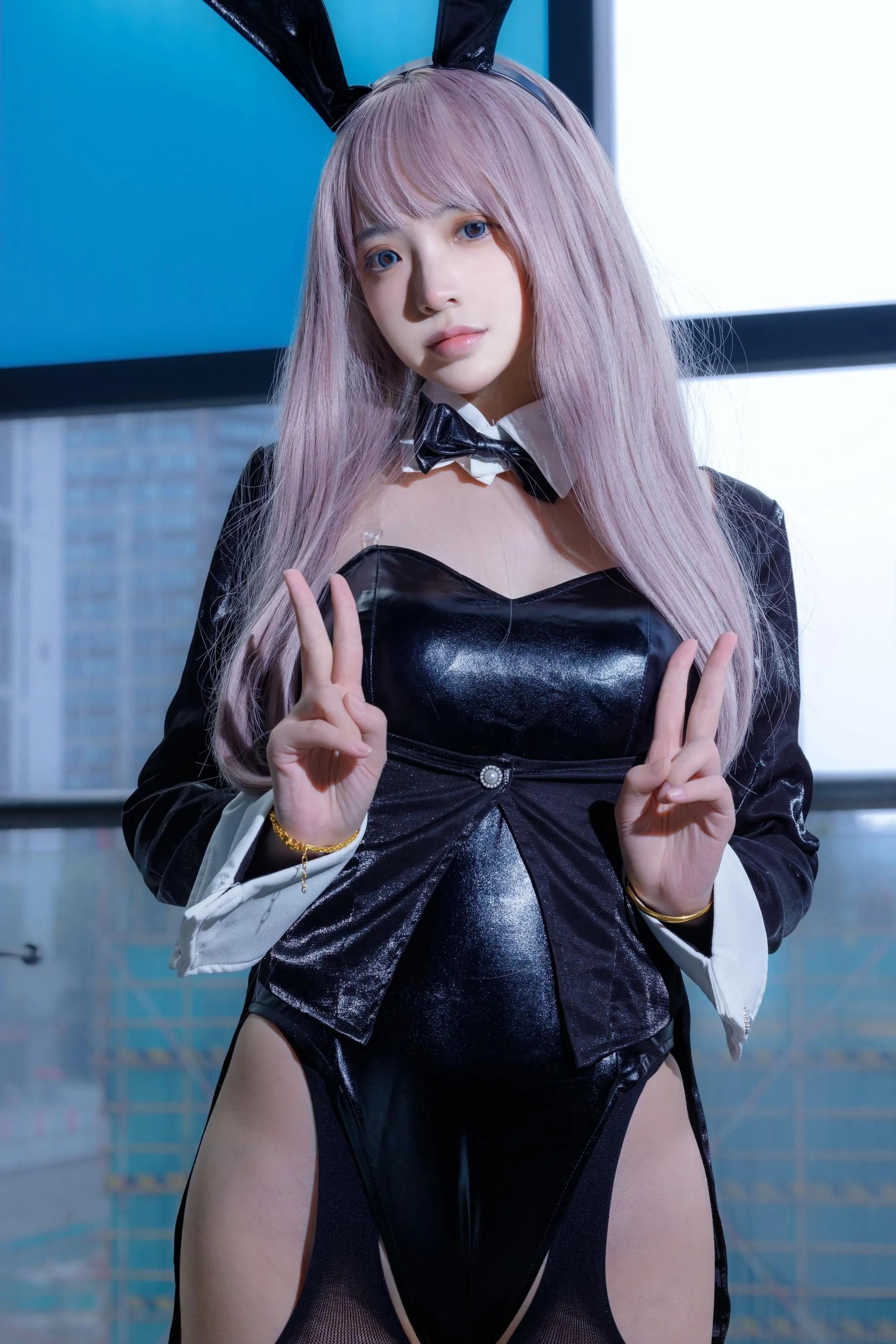 疯猫ss – NO.127 紫发礼服兔 [42P]插图7